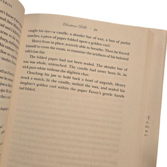 Christmas Bells By Jennifer Chiaverini Hardcover Novel inspired By Longfellow Po - Picture 6 of 11